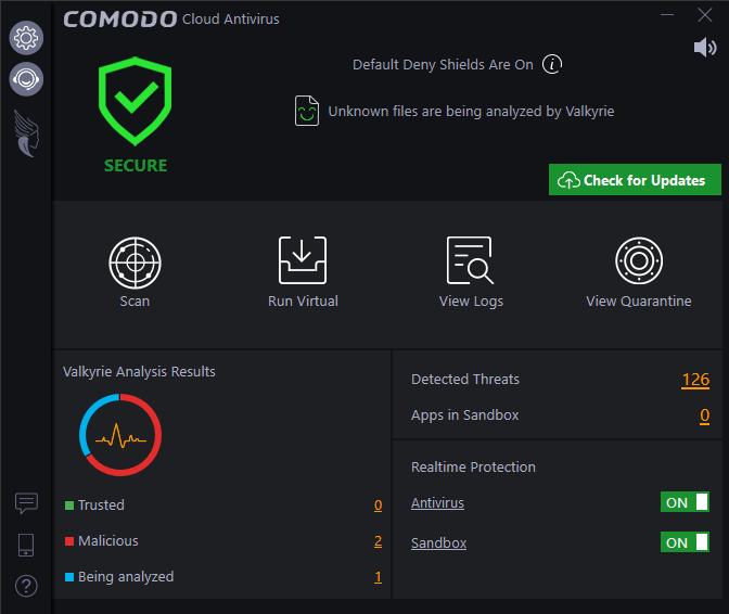 Comodo cloud antivirus обзор